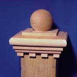 Ball Top w dentil